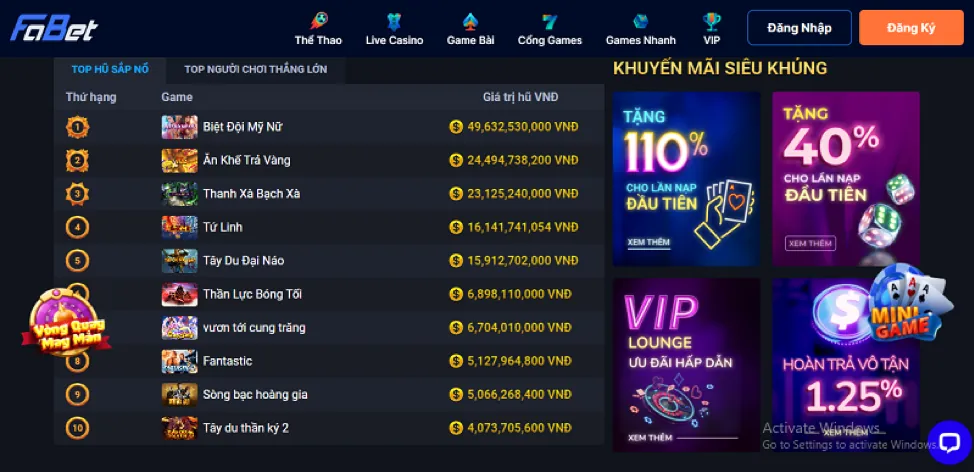 Chương trình VIP gh88
